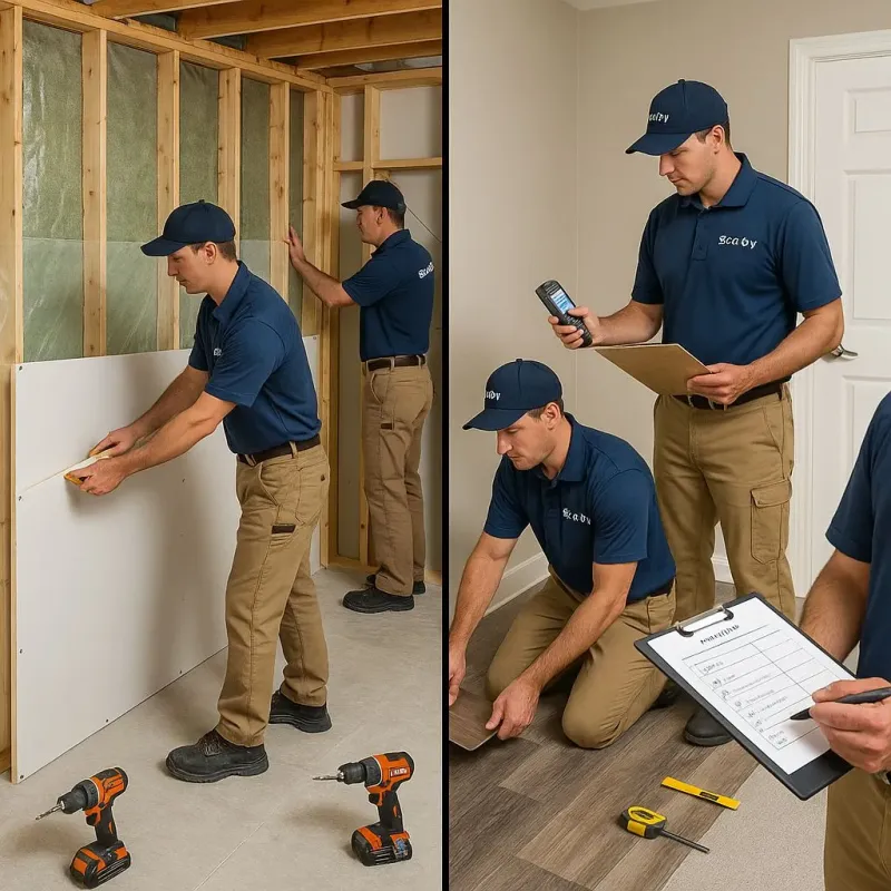 Repairs and Reconstruction process in Northwoods, MO