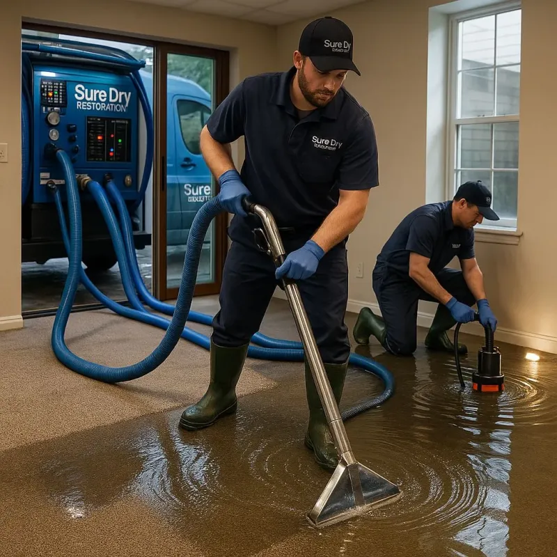 Water Extraction and Removal process in Northwoods, MO